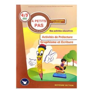 A petits pas activités de prélecture graphisme et écriture 4-5ans