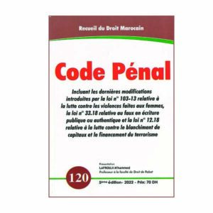 Code Pénal N°120